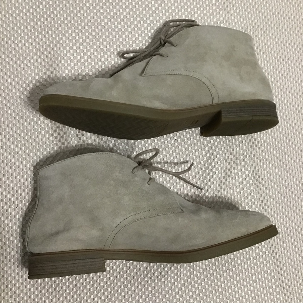 Hush‎ Puppies Women's Size 11 Taupe Chukka Ankle Made In India Boot old Money - Picture 6 of 9